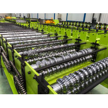 Corrugated roof production sheet roll forming machine